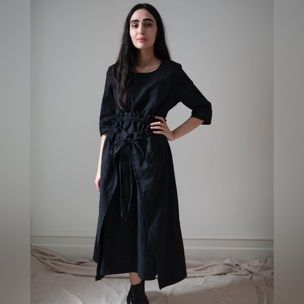 Ovate Albertine Dress in Black Size Small